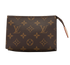 Louis Vuitton Toiletry Pouch 15, &pound;350, Accessories, Brown, Canvas, Front view